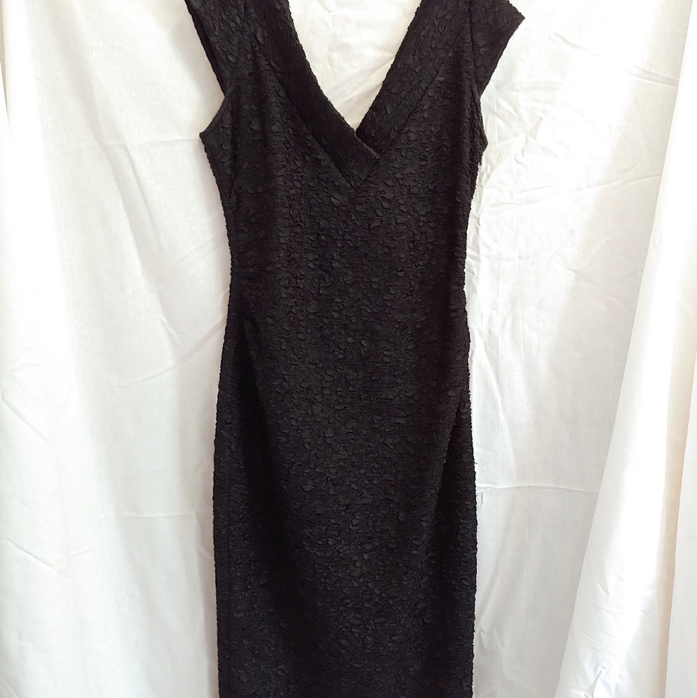 Vintage Maggie London Wiggle Dress, Black